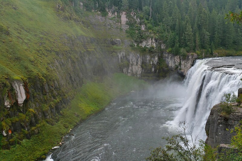 Upper Mesa Falls from the deck