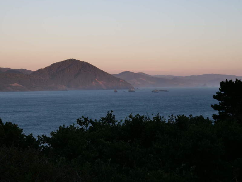 Coastal view from Port Orford Heads State Park
