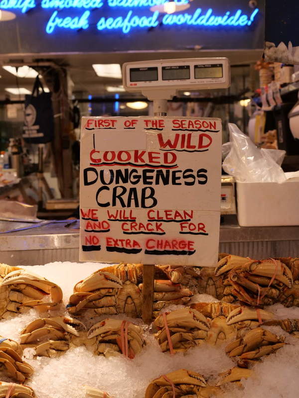 Crab protesting