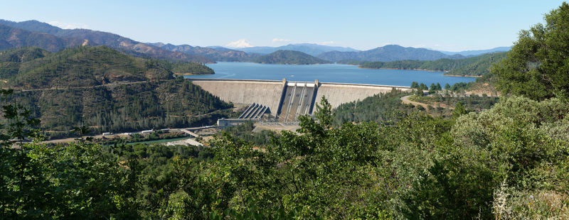 Shasta dam, CA